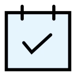 Calendar Check SVG Icon
